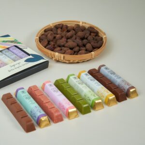 スティックチョコレート 8本入りギフトボックス（85％ダーク入り） - 画像 (8)