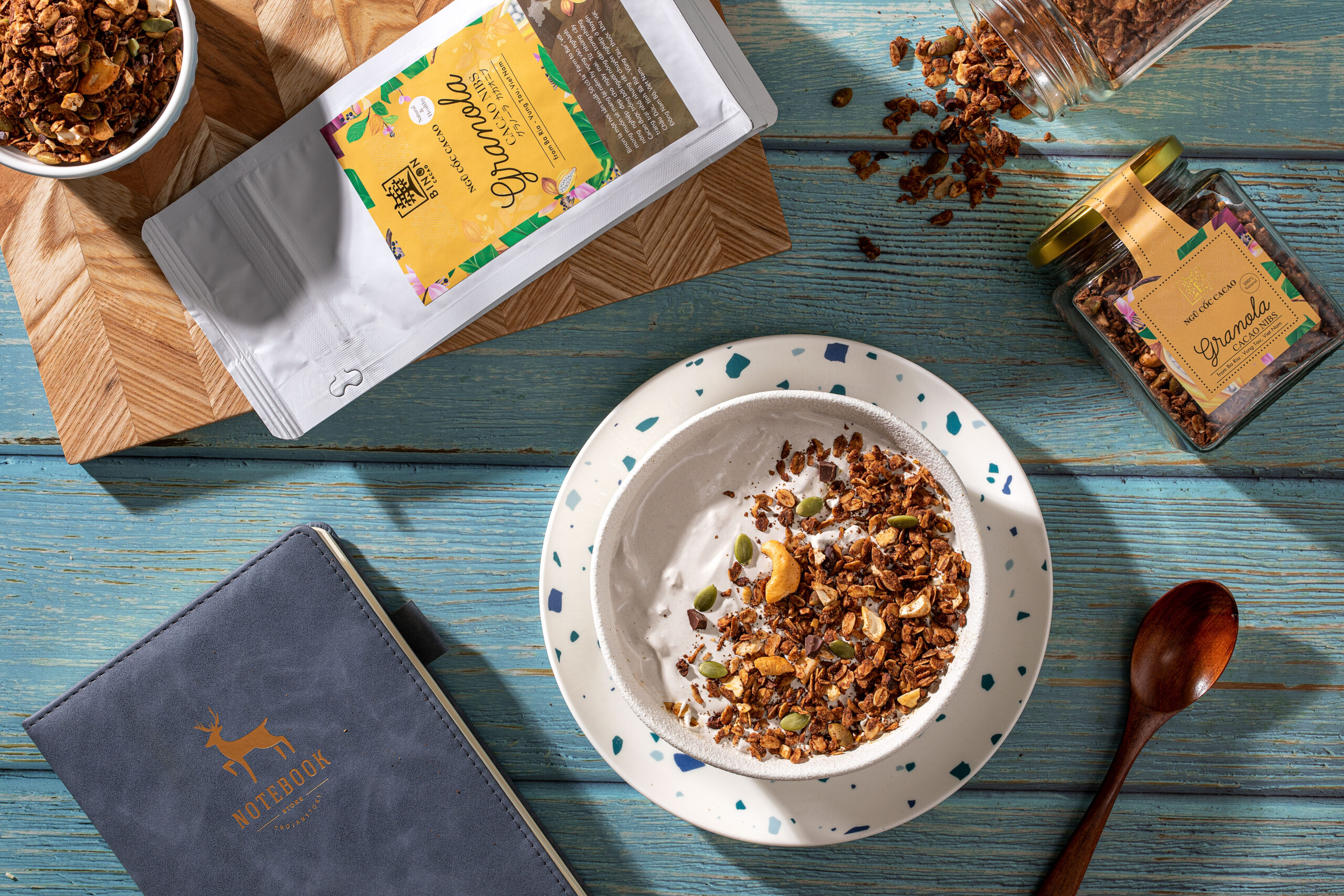 BINON GRANOLA (カカオニブ・トロピカルフルーツ) 【250g】 - 画像 (4)